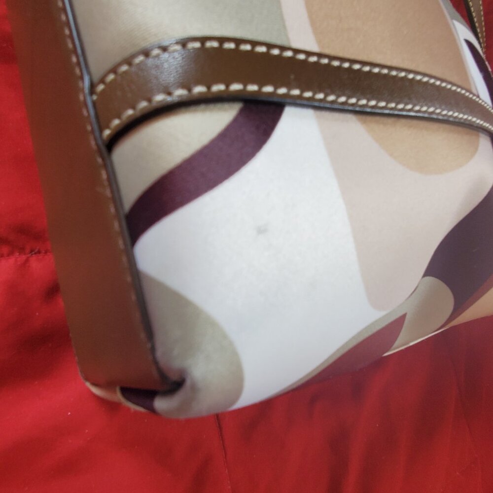 Coach Large Signature Sateen Multicolor Tote (C0768-11116) - Picture 6 of 12